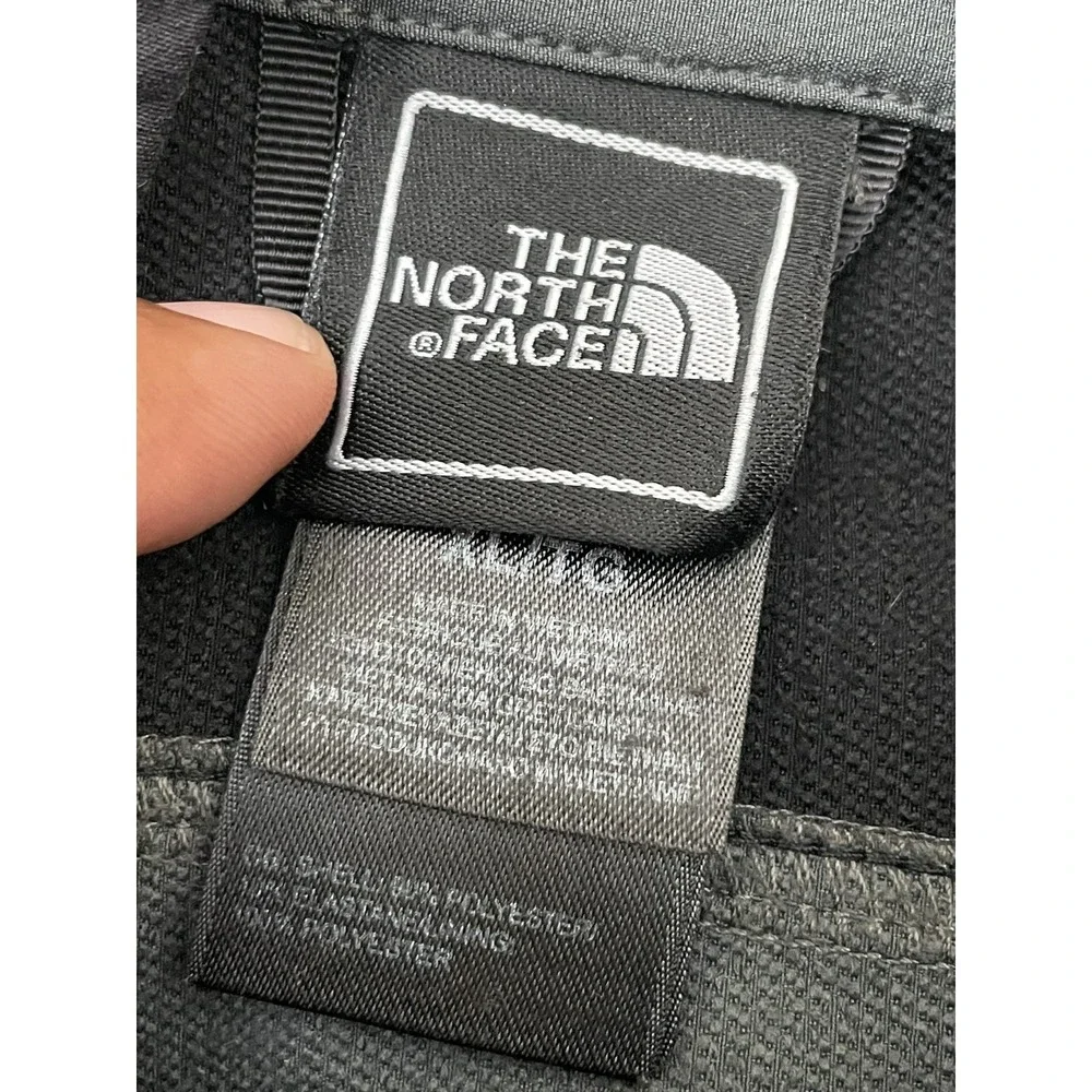 The North Face Apex Bionic‎ Zip Fleece Lined Softshell Jacket XL Gray